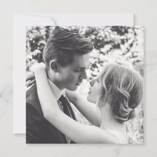 Save The Date Reserva La Fecha Moderne Gris et Blanc Espagnol (Dos)