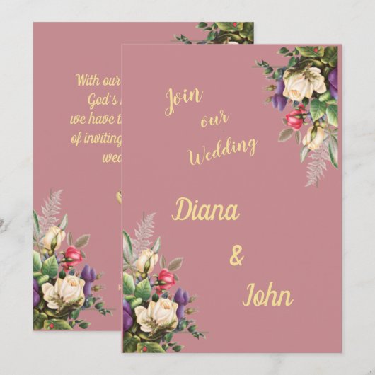 Save The Date Reserva La Fecha Simple modern invitation,  (Devant / Derrière)