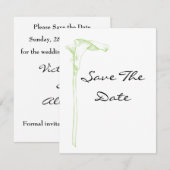 Save The Date Réservez la date (Devant / Derrière)