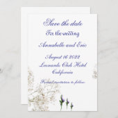 Save The Date Réservez la date (Devant / Derrière)