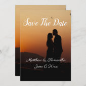 Save The Date Réservez la date (Devant / Derrière)