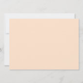 Save The Date Réservez la date! Rose Creme (Dos)