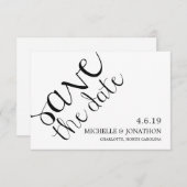 Save The Date Réservez la date | Stylo (Devant / Derrière)