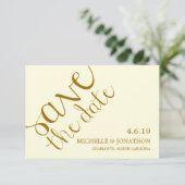 Save The Date Réservez la date | Stylo (Debout devant)