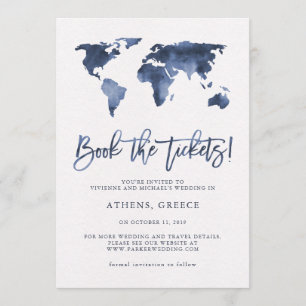 Save The Date Réservez les billets   Plan du monde Bleu Enregist