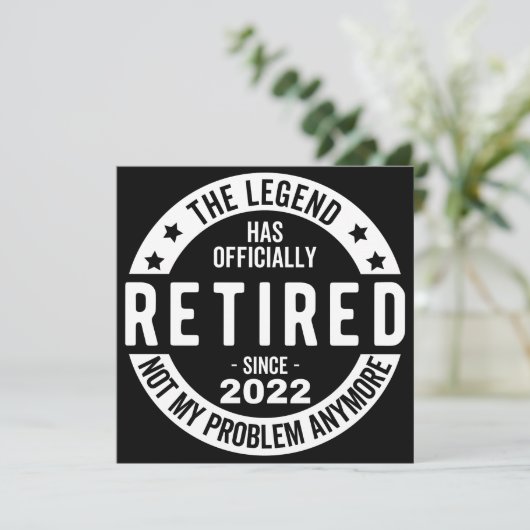 Save The Date Retired (Debout devant)