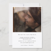 Save The Date Retro College Sweethearts Photo Wedding (Dos)