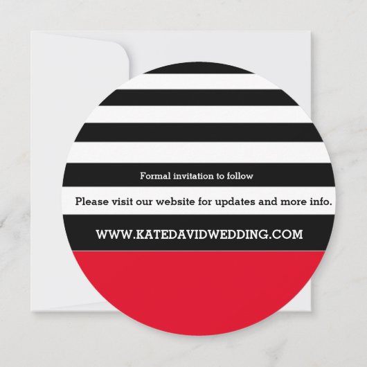 Save The Date Retro Vinyl Enregistrer la photo Enregistrer la da (Dos)