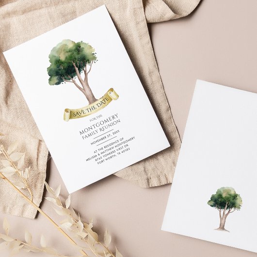 Save The Date Réunion de l'arbre généalogique de la Réunion fami