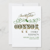 Save The Date Réunion familiale Enregistrer la date (Devant)