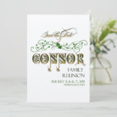 Save The Date Réunion familiale Enregistrer la date (Debout devant)