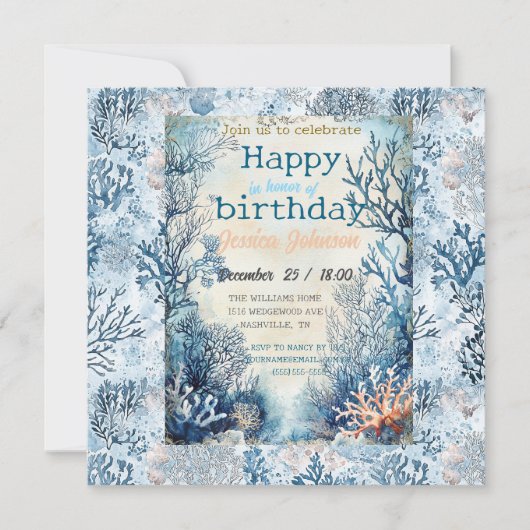 Save The Date Rêves sous la mer (Devant)