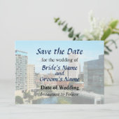 Save The Date RI- Providence RI Skyline (Debout devant)