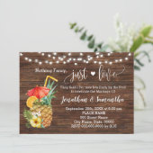 Save The Date Rien de fantaisie, juste l'amour Échappée invitati (Debout devant)