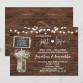 Save The Date Rien de fantaisie, juste un mariage intime et occi (Devant / Derrière)