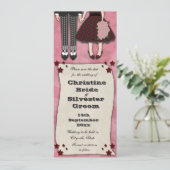 Save The Date Rockabilly Mariage, 4x9.25 enregistrer la date (Debout devant)