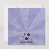 Save The Date Rockabilly Mariage, 5.25x5.25 enregistrer la date (Dos)