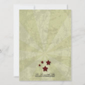 Save The Date Rockabilly Mariage, 5.5x7.5 enregistrer la date (Dos)