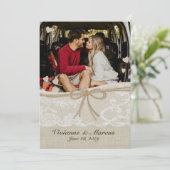 Save The Date Romance du pays Enregistrer la date (Debout devant)