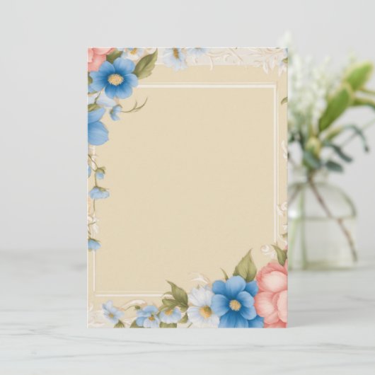 Save The Date Romance intemporelle : 5"x7" Appartement Enregistr (Debout devant)