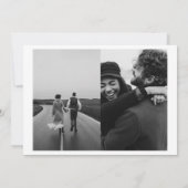 Save The Date Romance Moderne Trois Photo (Dos)