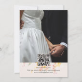 Save The Date Romantic Blush Painted Floral Wedding (Dos)