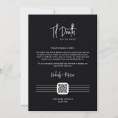 Save The Date Romantic Chic Charming Gothic Couple Wedding  (Dos)
