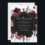 Save The Date Romantic Editable Mariage Bourgogne<br><div class="desc">Romantic Editable Mariage Bourgogne se concentre sur l'amour avec un design magnifique qui permet la personnalisation. Cela vous permet d'enregistrer la carte de date et de créer un message sincère qui résonne avec votre histoire. Grâce à un téléchargement instantané, vous pouvez rapidement accéder et partager votre design, ce qui permet...</div>