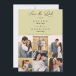 Save The Date Romantic Modern Chic Collage 6 Photos Couple<br><div class="desc">Romantic Modern Chic Collage 6 Photos Couple Sauvez la date. AVIS IMPORTANT : Ce design fait partie d'une collection et a d'autres éléments coordonnés que vous pouvez trouver dans mon magasin. Parfois, il peut être difficile d'esthétiquement aligner et des textes ou initiales sur les dessins, si oui dites-moi et je...</div>