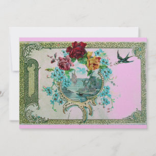 Save The Date ROMANTICA 3, or rose métal