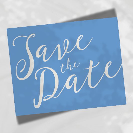 Save The Date Romantique Script Wedding Enregistrer La Date Cart