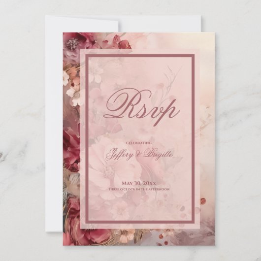 Save The Date Romantique vintage sifflet mariage rsvp (Devant)