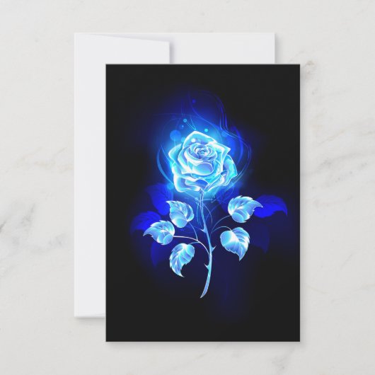 Save The Date Rose bleu brûlant (Devant)