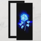 Save The Date Rose bleu brûlant (Devant / Derrière)