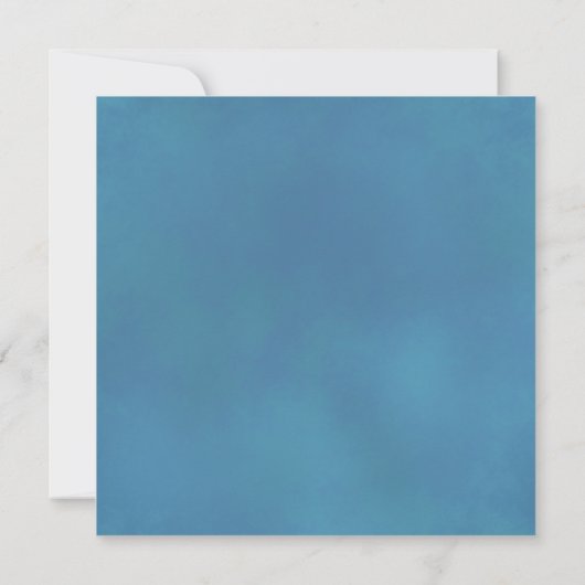 Save The Date Rose bleu turquoise sur Mariage photo ovale blanc (Dos)