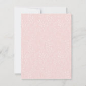 Save The Date Rose d'été Floral 75e anniversaire Enregistrer la  (Dos)