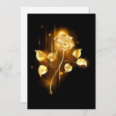 Save The Date Rose d'or ( rose d'or ) (Devant / Derrière)