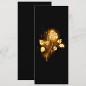 Save The Date Rose d'or ( rose d'or ) (Devant / Derrière)