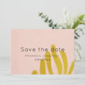 Save The Date Rose et jaune | Photo (Debout devant)
