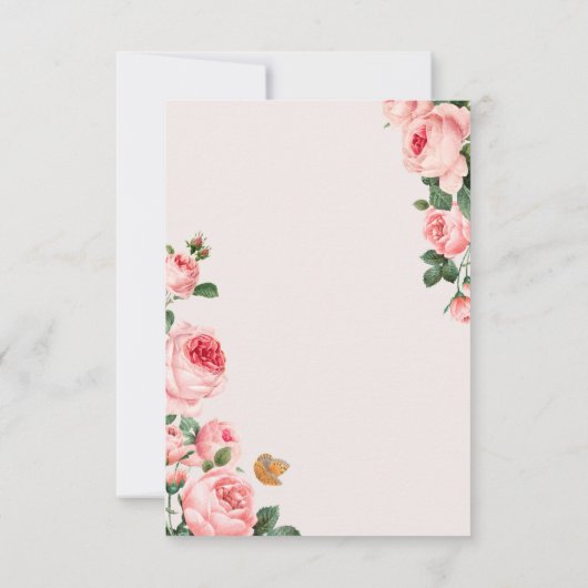 Save The Date Rose rose pâle (Dos)