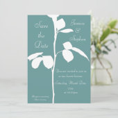 Save The Date Rose Stem (Debout devant)