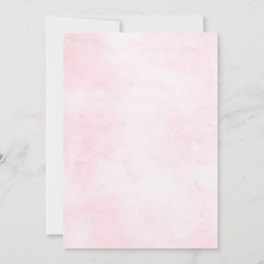 Save The Date Roses roses rose poussiéreuses Midsummer Floral En (Dos)