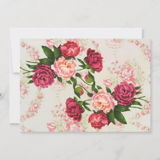 Save The Date Roses Roses Roses Sauver La Date (Devant)