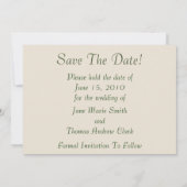 Save The Date Roses Roses Roses Sauver La Date (Dos)