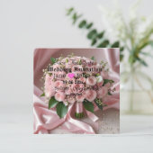 Save The Date "Rouge Amour : Un Bouquet de Romance Intemporelle" (Debout devant)