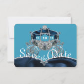 Save The Date Royal Fairytale Enregistrer la date (Dos)
