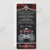 Save The Date Royal Fairytale Enregistrer la date (Devant)