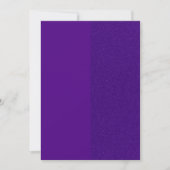 Save The Date Royal Purple Parties scintillant Appartement Enreg (Devant)