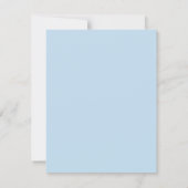 Save The Date Ruban floral pastel (Dos)