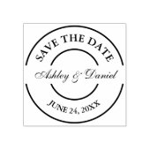 Save the date 	rubberstempel (Afrduk)